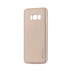Meleovo Husa Silicon Soft Slim Samsung Galaxy S8 G950 Gold (aspect mat)