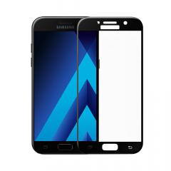 Meleovo Folie Sticla 3D Defense Curved Samsung Galaxy A5 (2017) Black (3D, 9H, oleophobic)