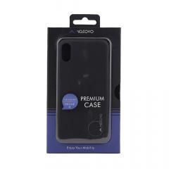 Meleovo Husa Silicon Soft Slim iPhone X / XS Black (aspect mat)