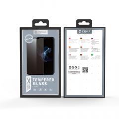 Devia Folie Sticla Van Privacy Full iPhone X / XS Black (0.26mm, 9H)