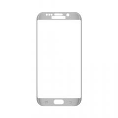 Magic Folie Sticla 3D Full Cover Samsung Galaxy S7 Edge G935 Silver (0.33mm, 9H)