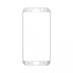 Magic Folie Sticla 3D Full Cover Samsung Galaxy S7 Edge G935 White (0.33mm, 9H)