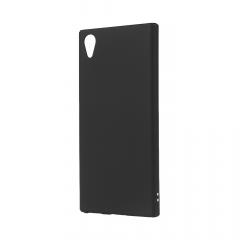 Lemontti Carcasa Hard Rubber Slim Sony Xperia XA1 Plus Negru