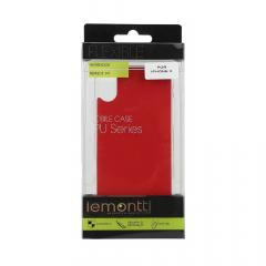 Lemontti Husa Silicon Vellur iPhone X Albastru