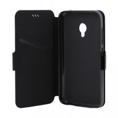 Lemontti Husa Book Elegant Alcatel U5 4G / Orange Rise 52 Negru