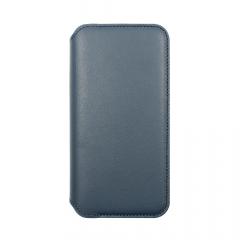 Just Must Husa Book Origin Leather Folio iPhone X Cosmos Blue (piele naturala)