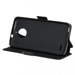 Lemontti Husa Book Elegant Motorola Moto E4 Negru