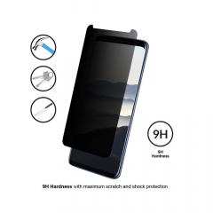 Eiger Folie Sticla 3D Privacy Samsung Galaxy S9 G960 Clear (0.33mm, 9H, case friendly, curved, oleophobic)