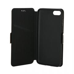 Lemontti Husa Book Elegant Huawei Y5 2018 Negru