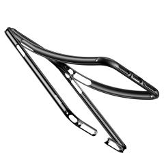 Baseus Bumper Platinum Metal Border iPhone X Black