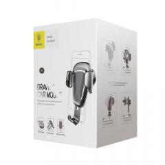 Suport auto - Baseus Gravity Black (prindere la sistemul de ventilatie)