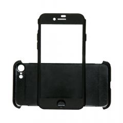 Just Must Carcasa Defense 360 iPhone SE 2020 / 8 / 7 Black (3 piese: protectie spate, protectie fata, folie sticla)