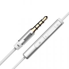 Baseus Casti Encok H06 Jack 3.5mm Silver (in-ear)