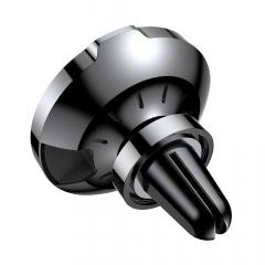 Baseus Suport Auto Magnetic cu Wireless Charger Black (incarcare Qi si QC 2.0, prindere la sistemul de ventilatie sau cu adeziv pentru bord)