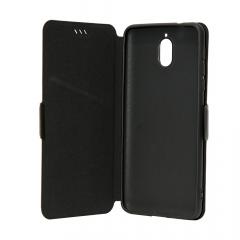 Lemontti Husa Book Elegant Nokia 3.1 (Nokia 3 2018) Negru