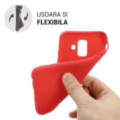 Just Must Husa Silicon Candy Samsung Galaxy A6 (2018) Red