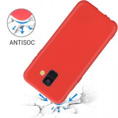 Just Must Husa Silicon Candy Samsung Galaxy A6 (2018) Red
