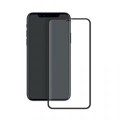 Eiger Folie Sticla 3D Edge to Edge iPhone XR Clear Black (0.33mm, 9H, perfect fit, curved, oleophobic)