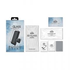 Eiger Folie Sticla 3D Edge to Edge iPhone XS Max Clear Black (0.33mm, 9H, perfect fit, curved, oleophobic)