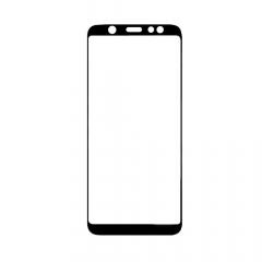 Devia Folie Frame Sticla Temperata Samsung Galaxy A6 Plus (2018) Black (1 fata Anti-Shock, 9H, 0.26mm)