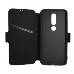 Lemontti Husa Book Elegant Nokia 6.1 Plus (Nokia X6) Negru