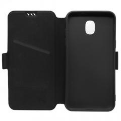 Lemontti Husa Book Elegant Samsung Galaxy J7 (2018) Negru