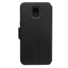 Lemontti Husa Book Elegant Samsung Galaxy J7 (2018) Negru