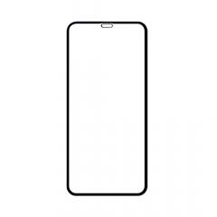 Devia Folie Sticla Van Entire View iPhone XR Black (9H, 0.26mm, folie spate clear inclusa)