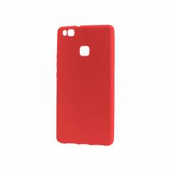 Lemontti Husa Silicon Silky Huawei P10 Lite Rosu