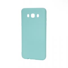 Lemontti Husa Silicon Silky Samsung Galaxy J7 (2016) Albastru