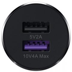 Huawei Incarcator Auto Super Charging Dual USB 40W Black (cablu detasabil Type-C) CP37