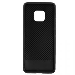 Just Must Carcasa Glass Print Huawei Mate 20 Pro Black Marble (spate din sticla)