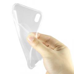 Lemontti Husa Silicon Full Cover 360° iPhone XS Max Transparent