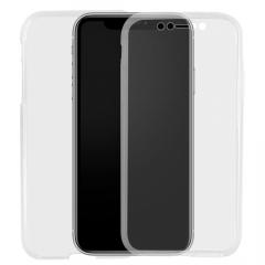 Lemontti Husa Silicon Full Cover 360° iPhone XS Max Transparent