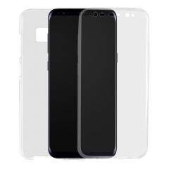 Lemontti Husa Silicon Full Cover 360° Samsung Galaxy S8 Plus G955 Transparent