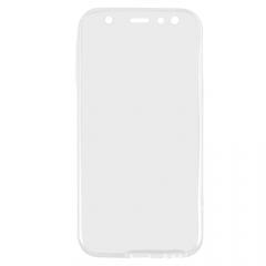 Lemontti Husa Silicon Full Cover 360° Samsung Galaxy A6 Plus (2018) Transparent