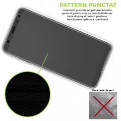 Lemontti Husa Silicon Full Cover 360° Samsung Galaxy A6 Plus (2018) Transparent