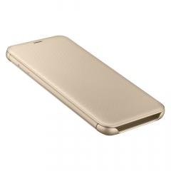 Samsung Husa Book Wallet Cover Samsung Galaxy J6 (2018) Gold