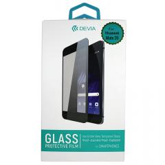 Devia Folie Frame Sticla Temperata Huawei Mate 20 Black (1 fata Anti-Shock, 9H, 0.26mm)