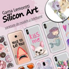 Lemontti Husa Silicon Art Samsung Galaxy J4 Plus Butterflies
