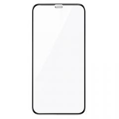 Lemontti Folie Sticla Curbata iPhone XS Black (1 fata, 9H, 3D)