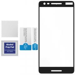 Lemontti Folie Sticla Full Fit Nokia 2.1 (Nokia 2 2018) Black (1 fata, 9H, 0.33mm)