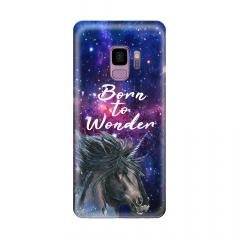 Lemontti Husa Silicon Art Samsung Galaxy S9 G960 Born To Wonder