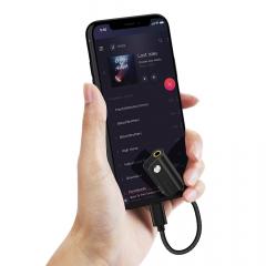 Mcdodo Adaptor Audio Lightning la Jack 3.5 + Lightning Black (audio and charging, max 1A)