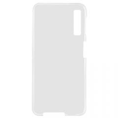 Lemontti Husa Silicon Full Cover 360° Samsung Galaxy A7 (2018) Transparent
