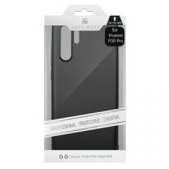 Just Must Carcasa Uvo Huawei P30 Pro Black (material fin la atingere, slim fit)