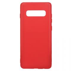 Just Must Husa Silicon Candy Samsung Galaxy S10 Plus G975 Red