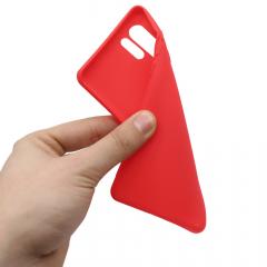 Lemontti Husa Silicon Silky Huawei P30 Pro Rosu