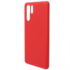 Lemontti Husa Silicon Silky Huawei P30 Pro Rosu