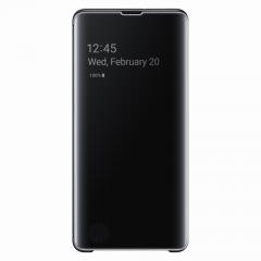 Samsung Husa Original Book Clear View Samsung Galaxy S10 Plus G975 Black